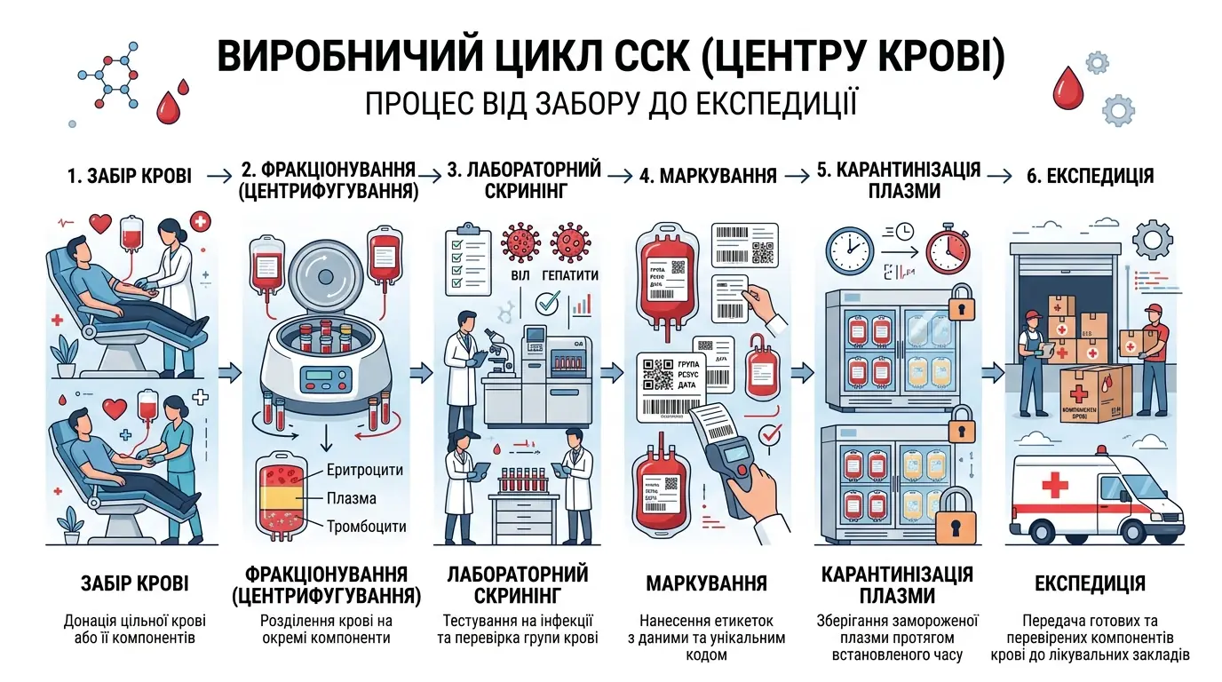 Виробничий цикл ССК